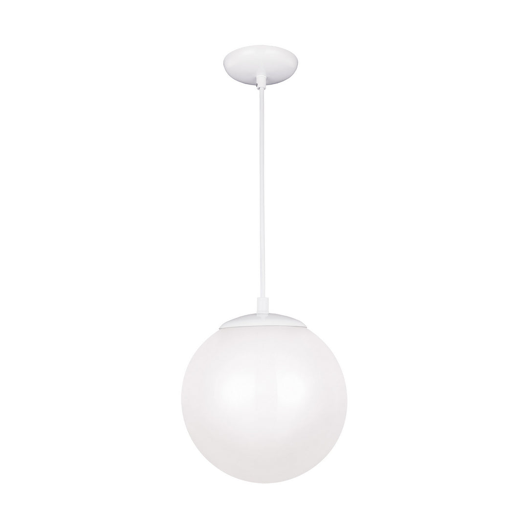 Visual Comfort Studio Leo - Hanging Globe 602093S-15 Pendant Light - White