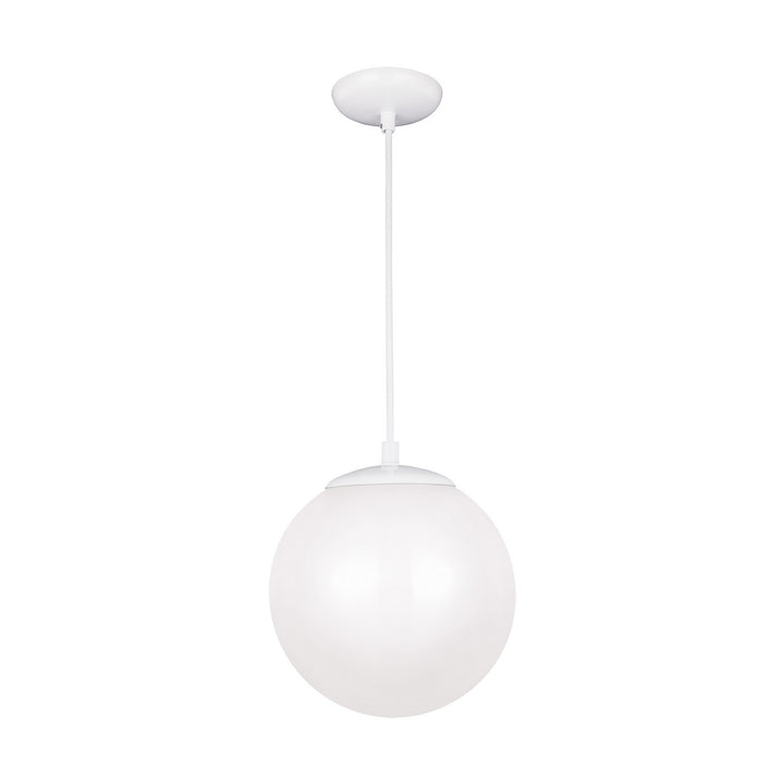 Visual Comfort Studio Leo - Hanging Globe 602093S-15 Pendant Light - White