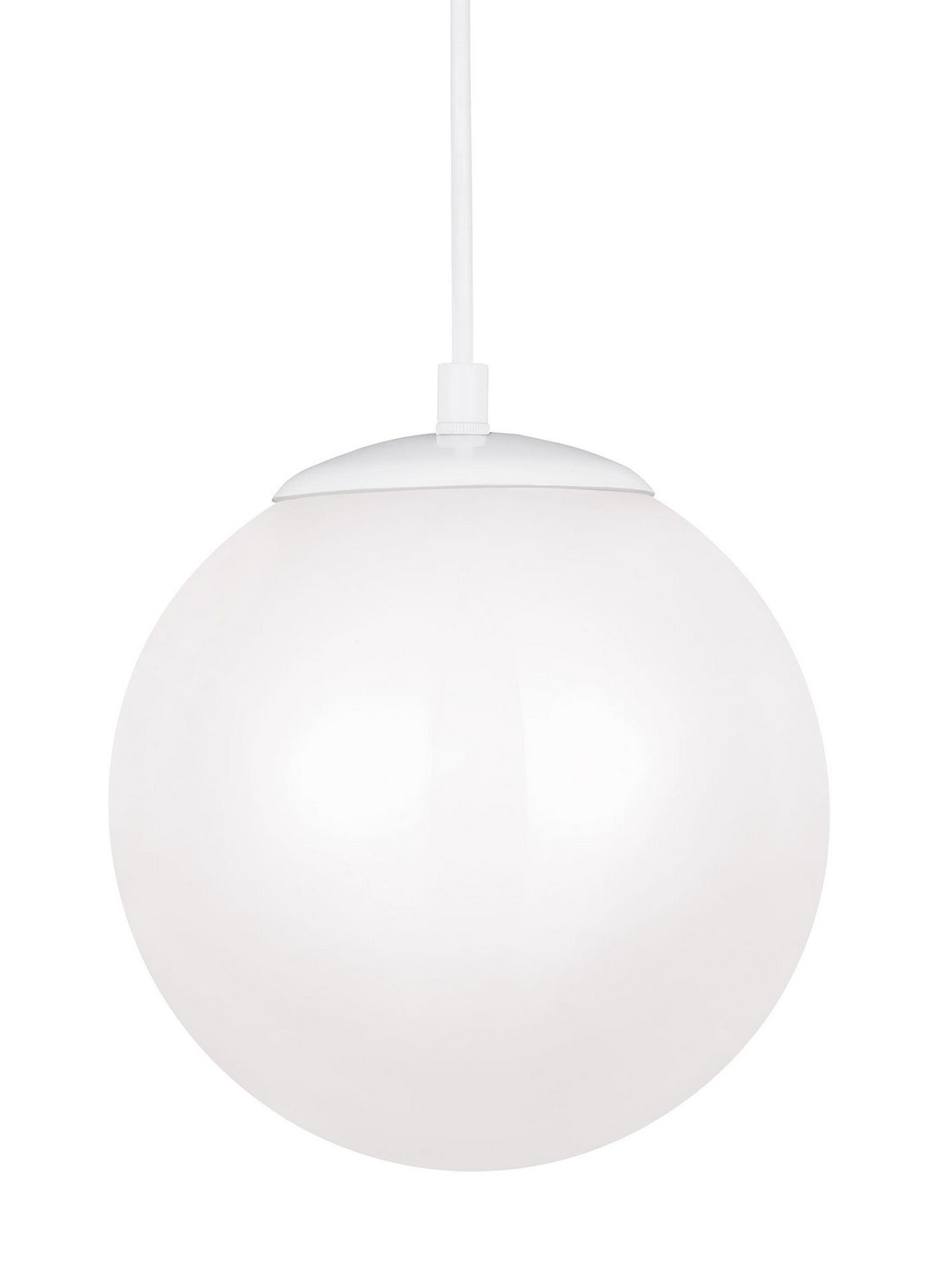 Visual Comfort Studio Leo - Hanging Globe 602093S-15 Pendant Light - White