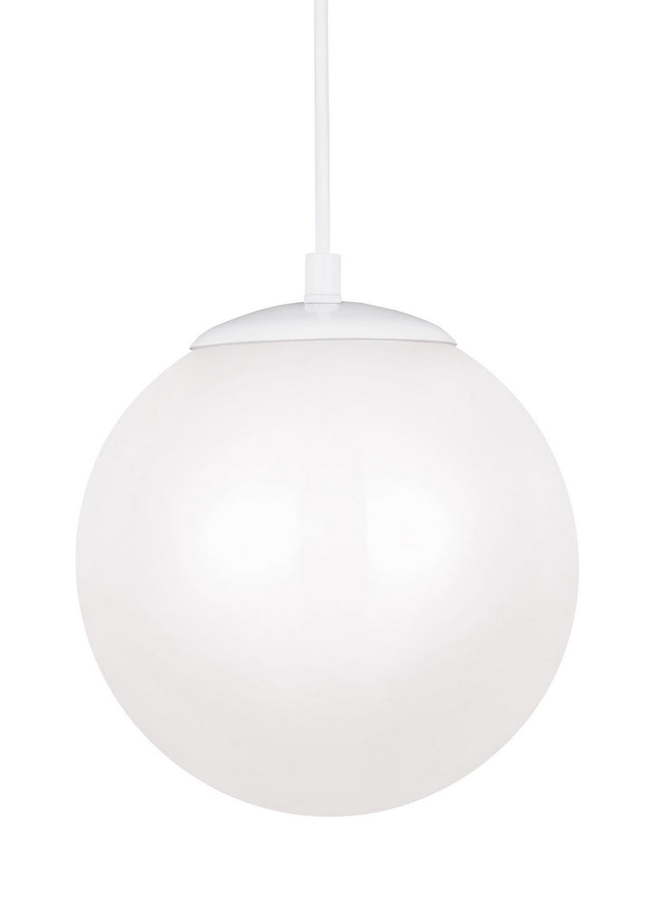 Visual Comfort Studio Leo - Hanging Globe 602093S-15 Pendant Light - White