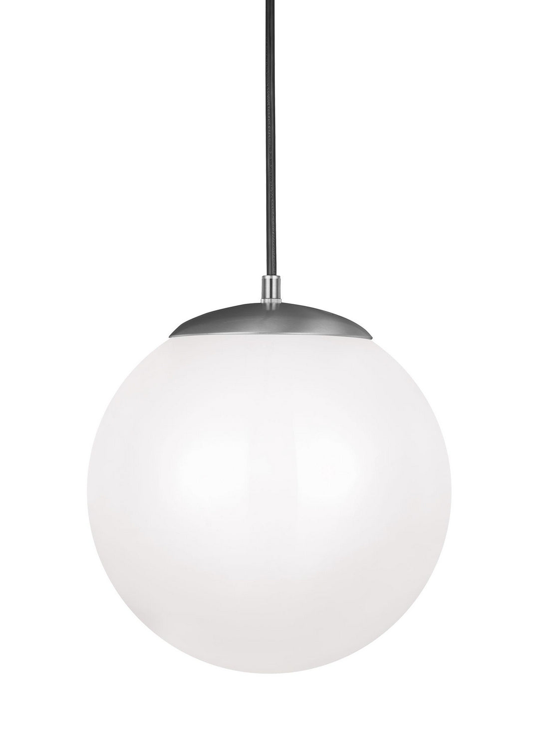 Visual Comfort Studio Leo - Hanging Globe 602293S-04 Pendant Light - Satin Aluminum