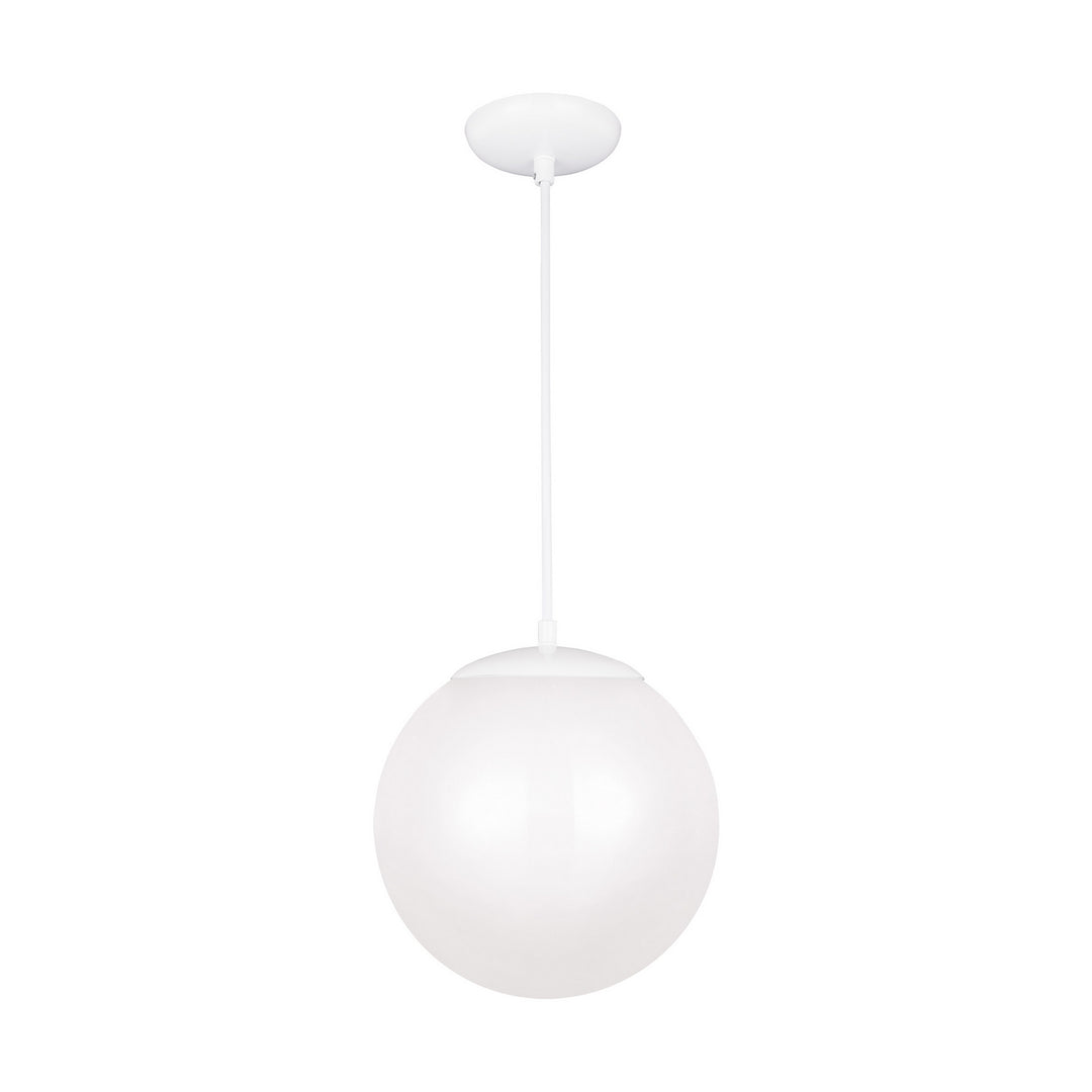 Visual Comfort Studio Leo - Hanging Globe 602293S-15 Pendant Light - White