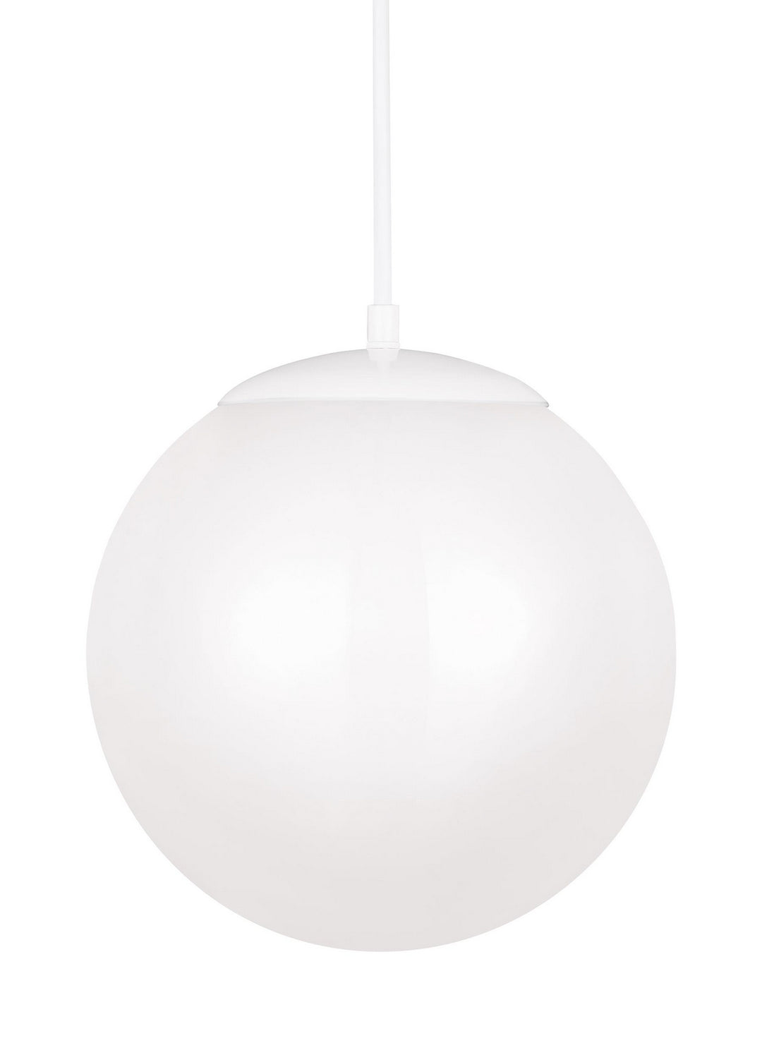 Visual Comfort Studio Leo - Hanging Globe 602293S-15 Pendant Light - White
