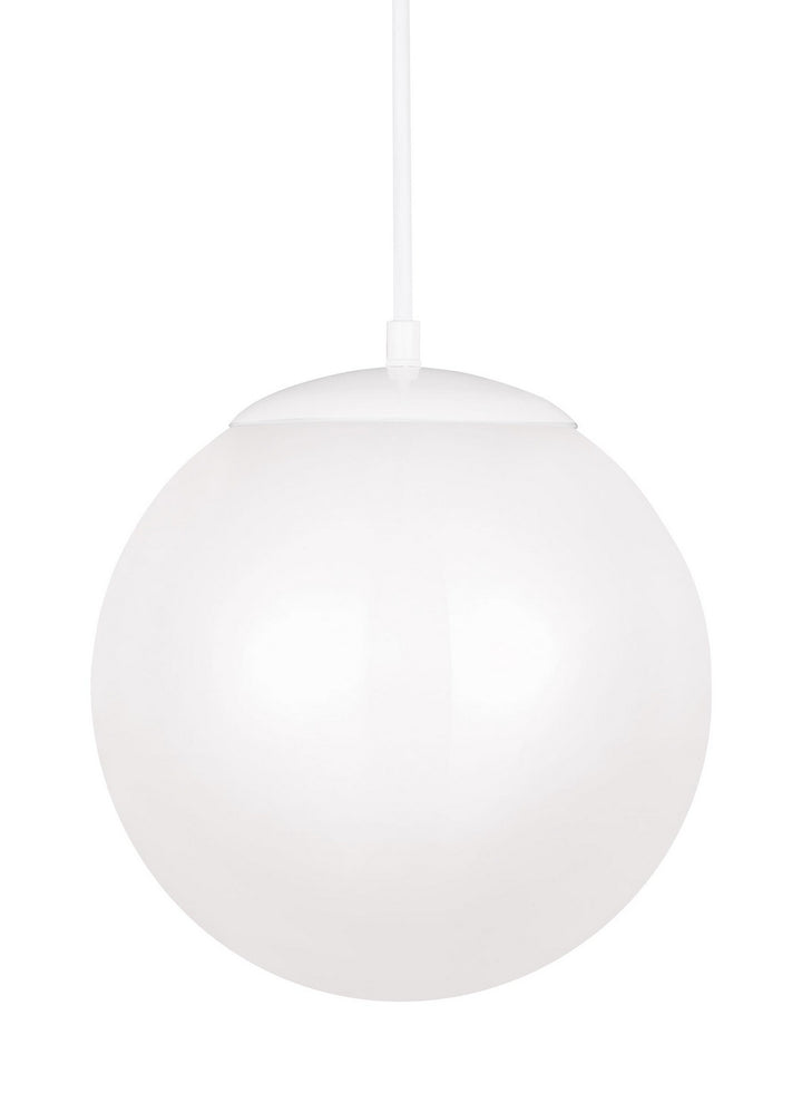 Visual Comfort Studio Leo - Hanging Globe 602293S-15 Pendant Light - White