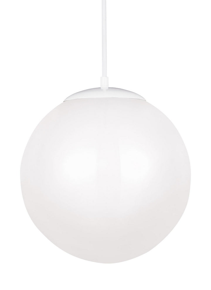 Visual Comfort Studio Leo - Hanging Globe 602493S-15 Pendant Light - White