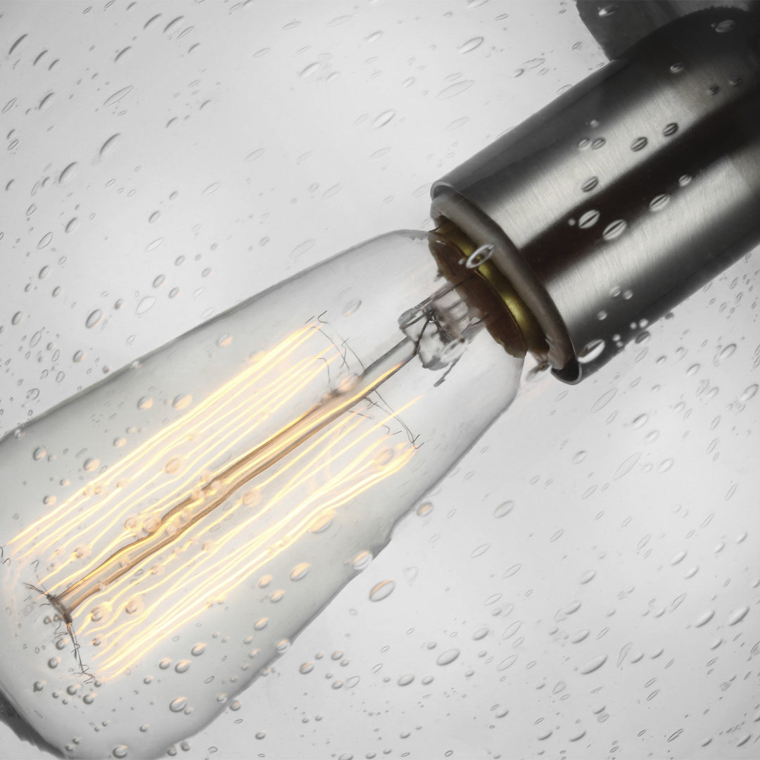 Visual Comfort Studio Leo - Hanging Globe 6501801-04 Pendant Light - Satin Aluminum