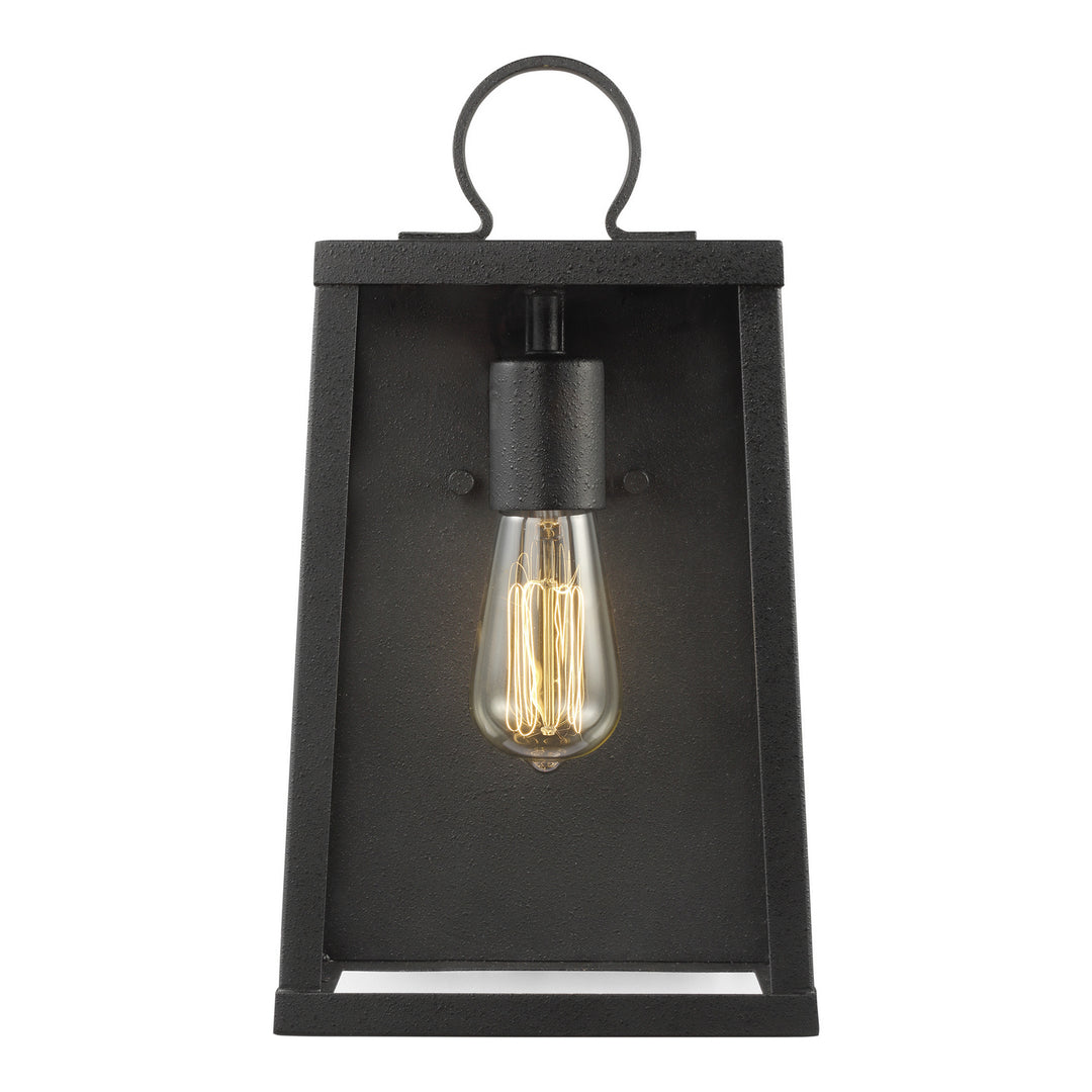 Visual Comfort Studio 8637101-12 Marinus One Light Outdoor Wall Lantern Outdoor Black