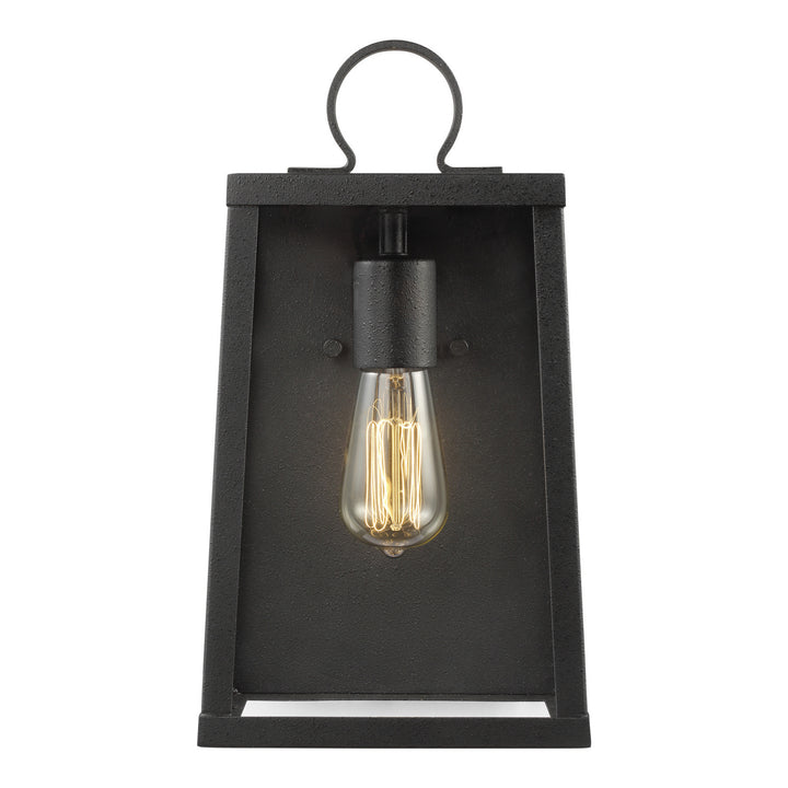 Visual Comfort Studio 8637101-12 Marinus One Light Outdoor Wall Lantern Outdoor Black