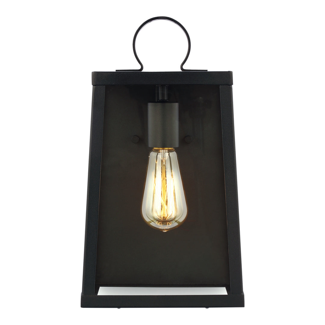 Visual Comfort Studio 8637101-12 Marinus One Light Outdoor Wall Lantern Outdoor Black