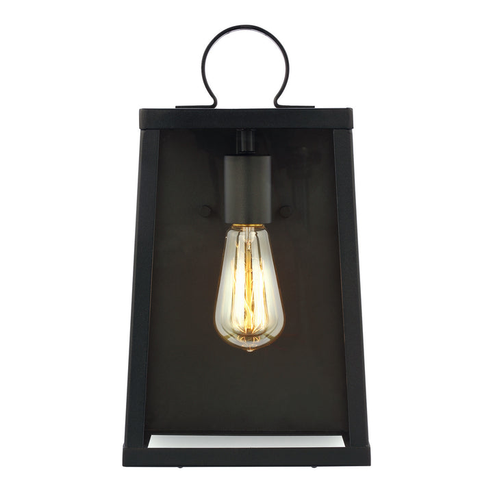 Visual Comfort Studio 8637101-12 Marinus One Light Outdoor Wall Lantern Outdoor Black