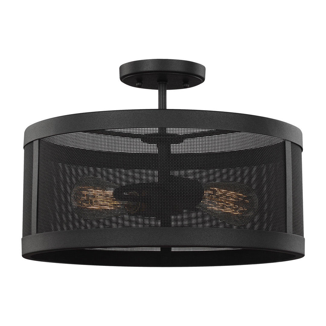 Visual Comfort Studio Gereon 7728502-12 Ceiling Light - Black