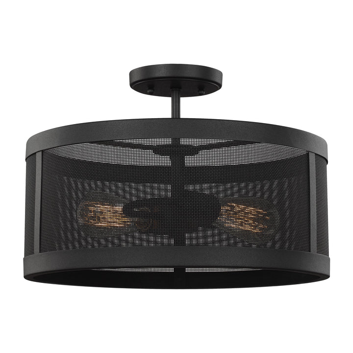 Visual Comfort Studio Gereon 7728502-12 Ceiling Light - Black