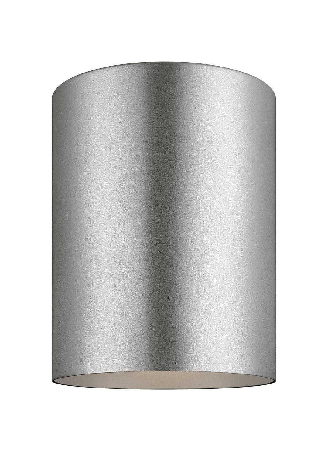 Visual Comfort Studio 7813897S-753 Outdoor Cylinders Led Flush Mount Outdoor Pewter, Nickel, Silver