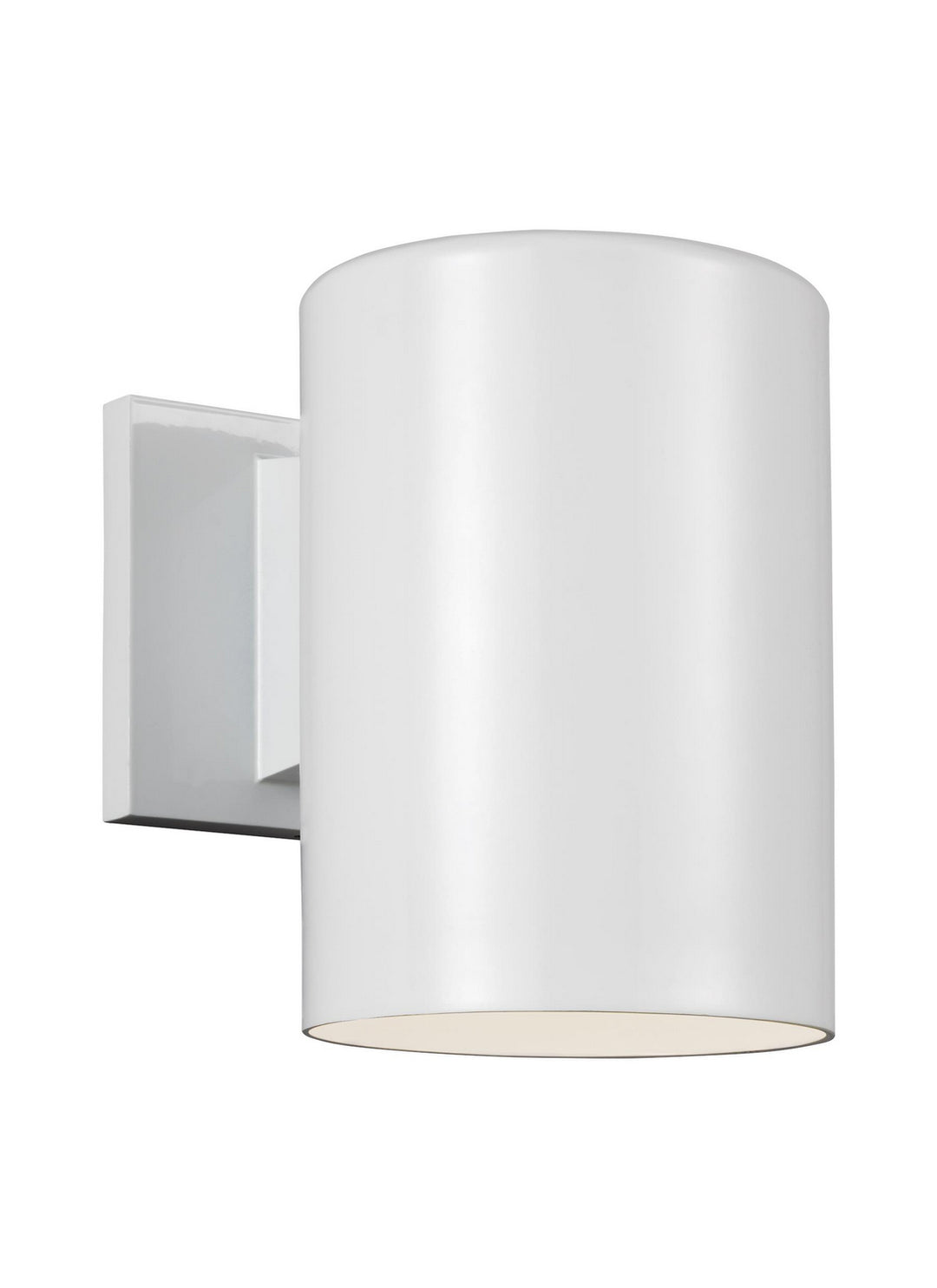 Visual Comfort Studio 8313897S-15 Outdoor Cylinders Led Outdoor Wall Lantern Outdoor White