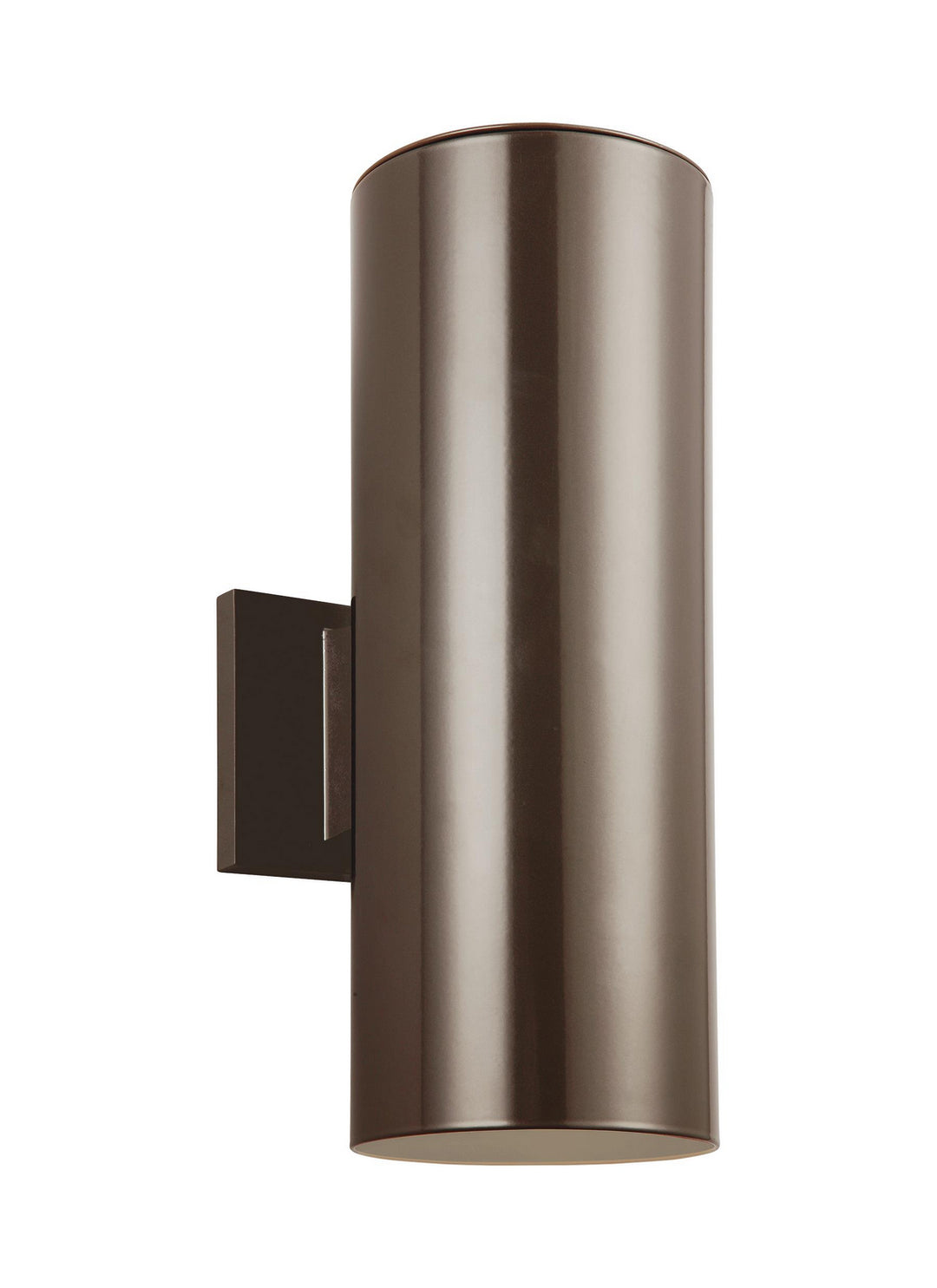 Visual Comfort Studio 8413897S-10 Outdoor Cylinders Led Outdoor Wall Lantern Outdoor Bronze / Dark