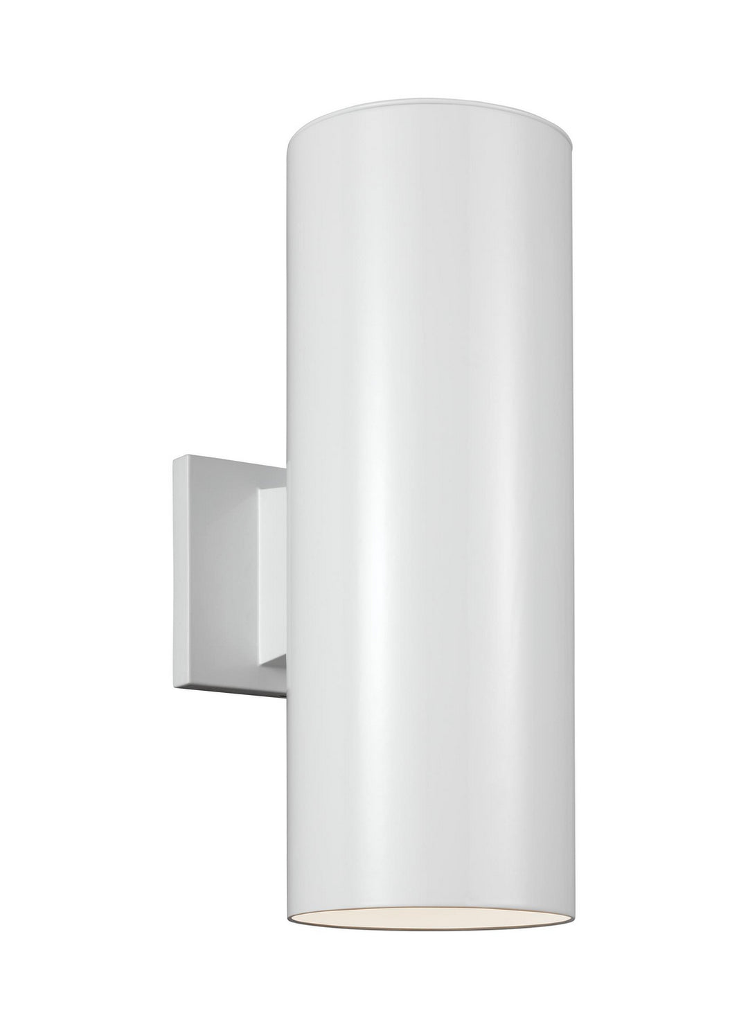 Visual Comfort Studio 8413897S-15 Outdoor Cylinders Led Outdoor Wall Lantern Outdoor White