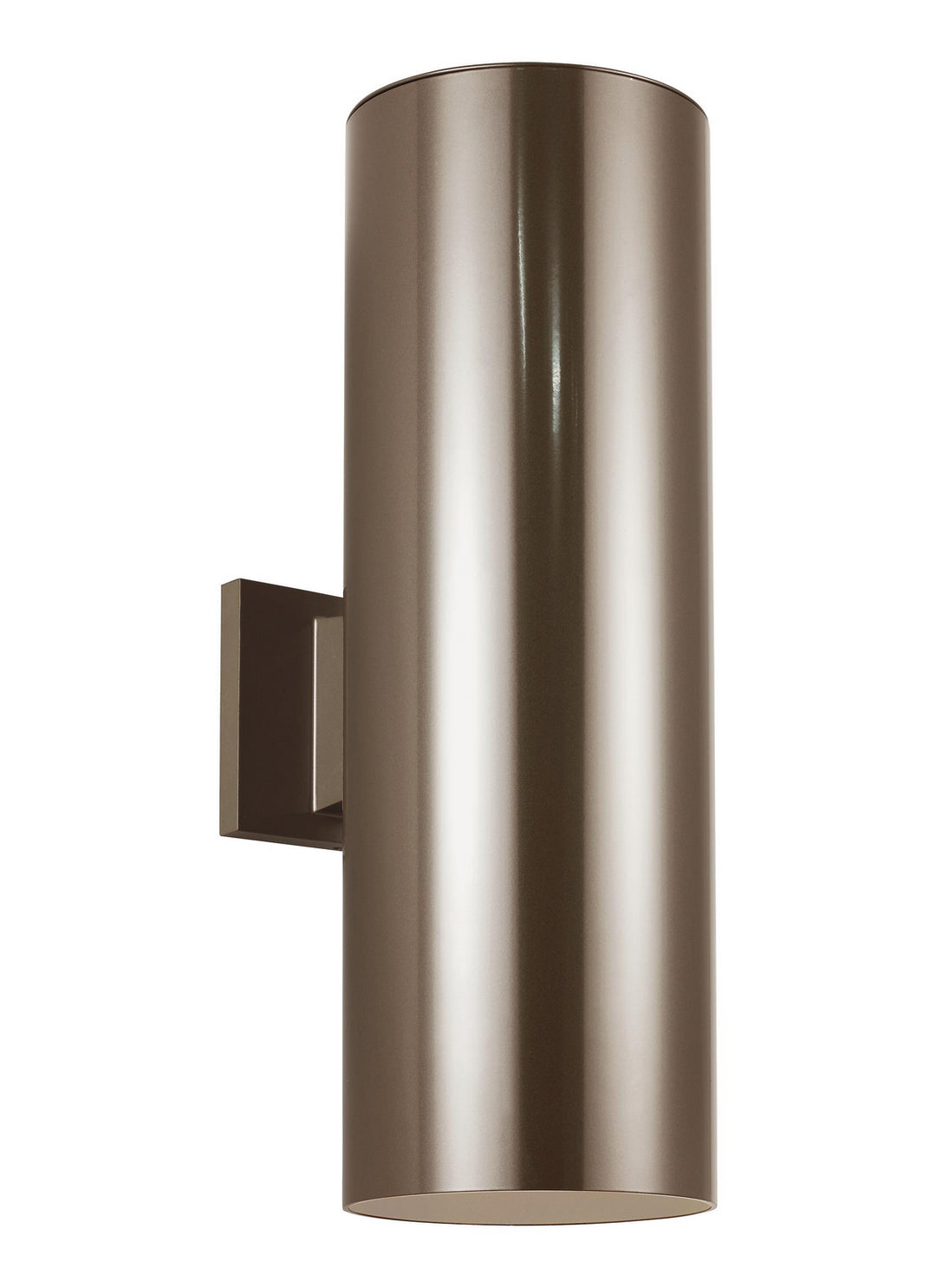 Visual Comfort Studio 8413997S-10 Outdoor Cylinders Led Outdoor Wall Lantern Outdoor Bronze / Dark