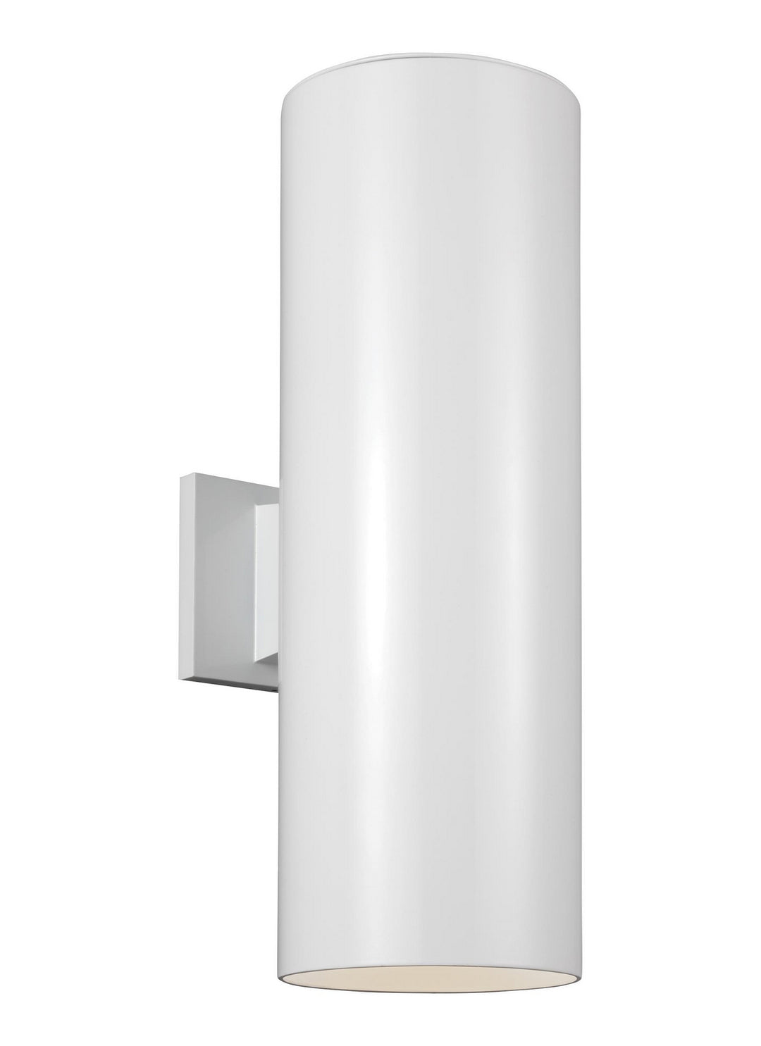Visual Comfort Studio 8413997S-15 Outdoor Cylinders Led Outdoor Wall Lantern Outdoor White