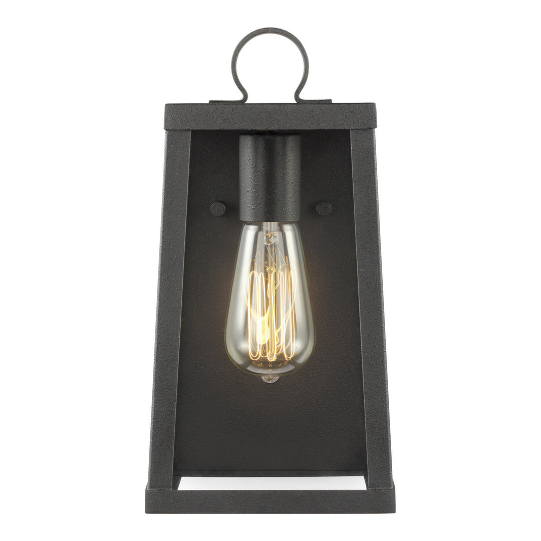 Visual Comfort Studio 8537101-12 Marinus One Light Outdoor Wall Lantern Outdoor Black