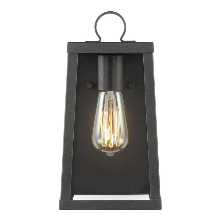 Visual Comfort Studio 8537101-12 Marinus One Light Outdoor Wall Lantern Outdoor Black