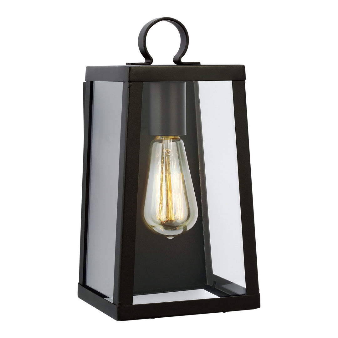 Visual Comfort Studio 8537101-12 Marinus One Light Outdoor Wall Lantern Outdoor Black