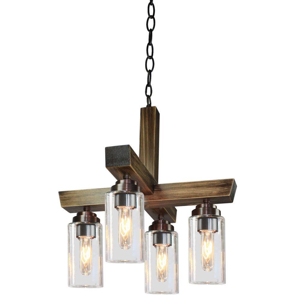 Artcraft Home Glow AC10864DP Chandelier Light - Distressed Pine