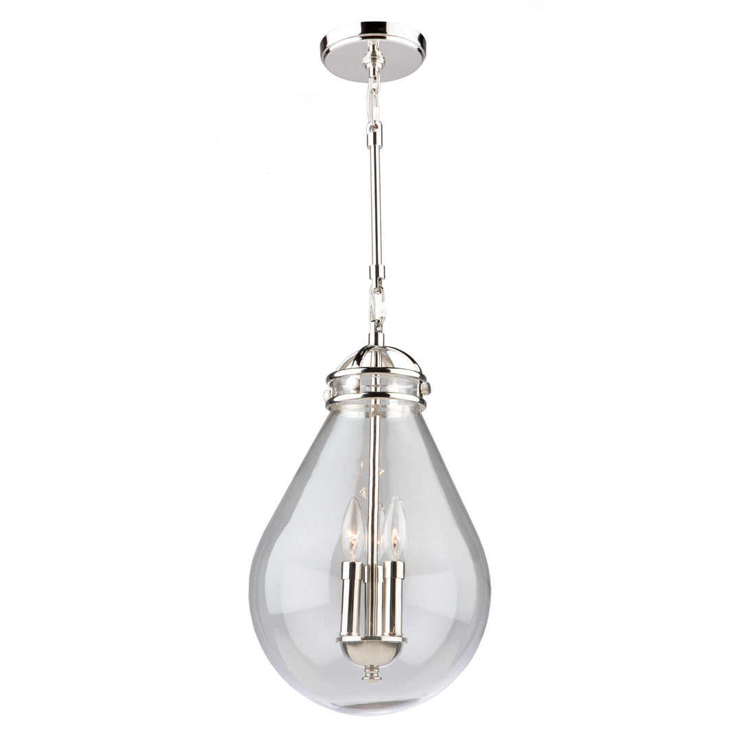 Artcraft Alexandria AC11282PN Pendant Light - Polished Nickel