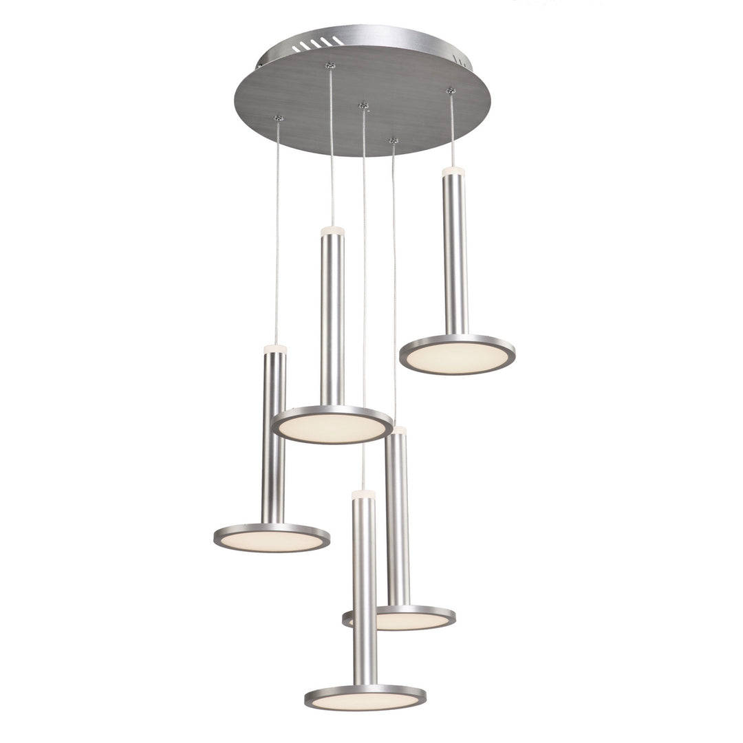 Artcraft Aurora AC7556 Pendant Light - Brushed Aluminum