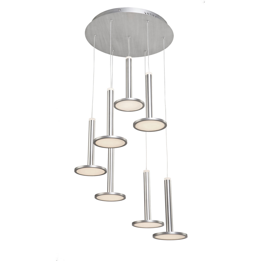 Artcraft Aurora AC7557 Pendant Light - Brushed Aluminum