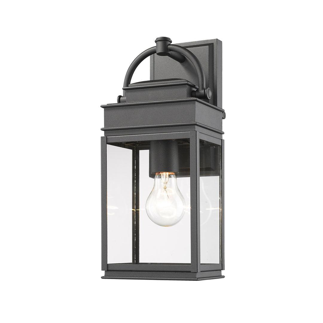 Artcraft Lighting AC8220BK Fulton One Light Outdoor Wall Mount Outdoor Black