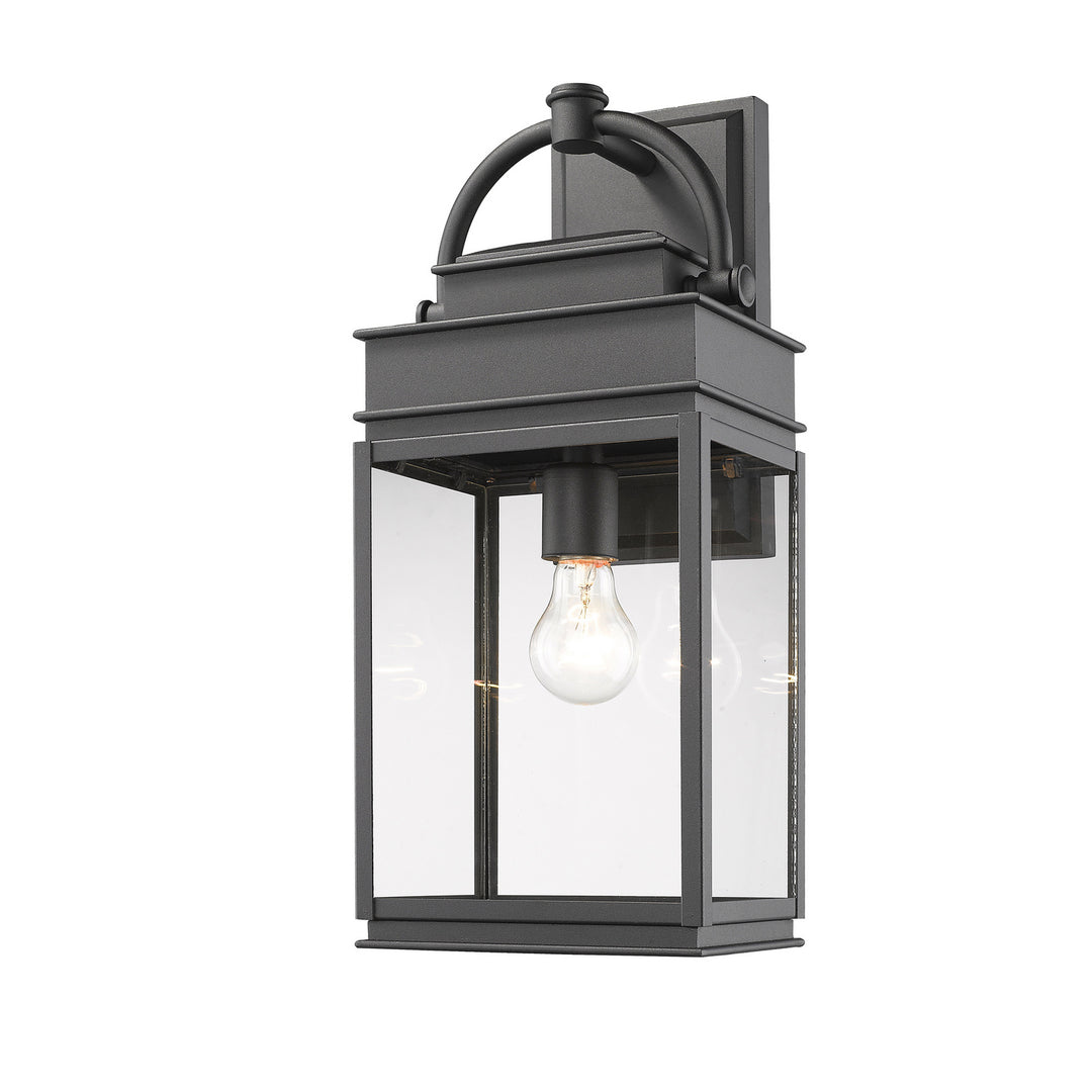 Artcraft Lighting AC8230BK Fulton One Light Outdoor Wall Mount Outdoor Black