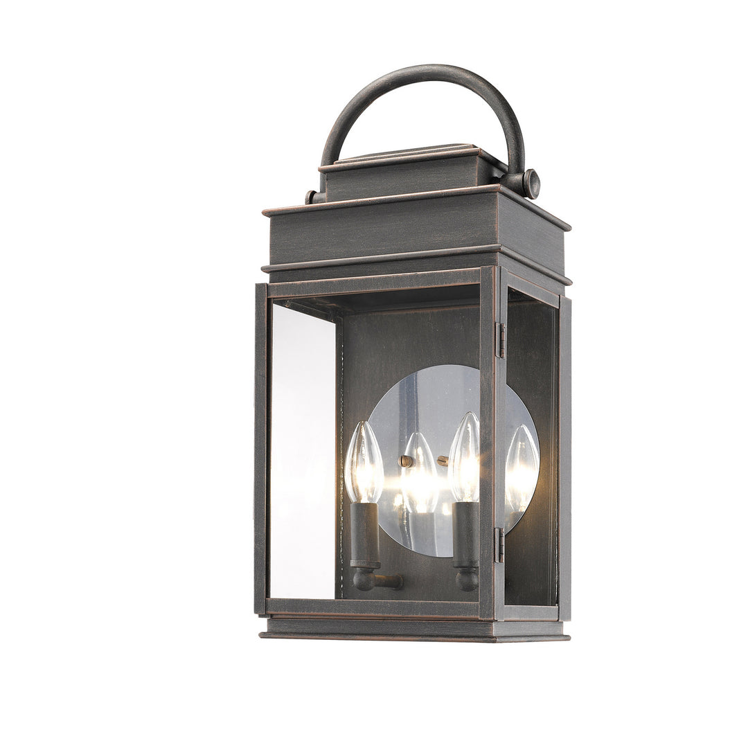 Artcraft Lighting AC8231OB Fulton Two Light Outdoor Wall Mount Outdoor Bronze / Dark