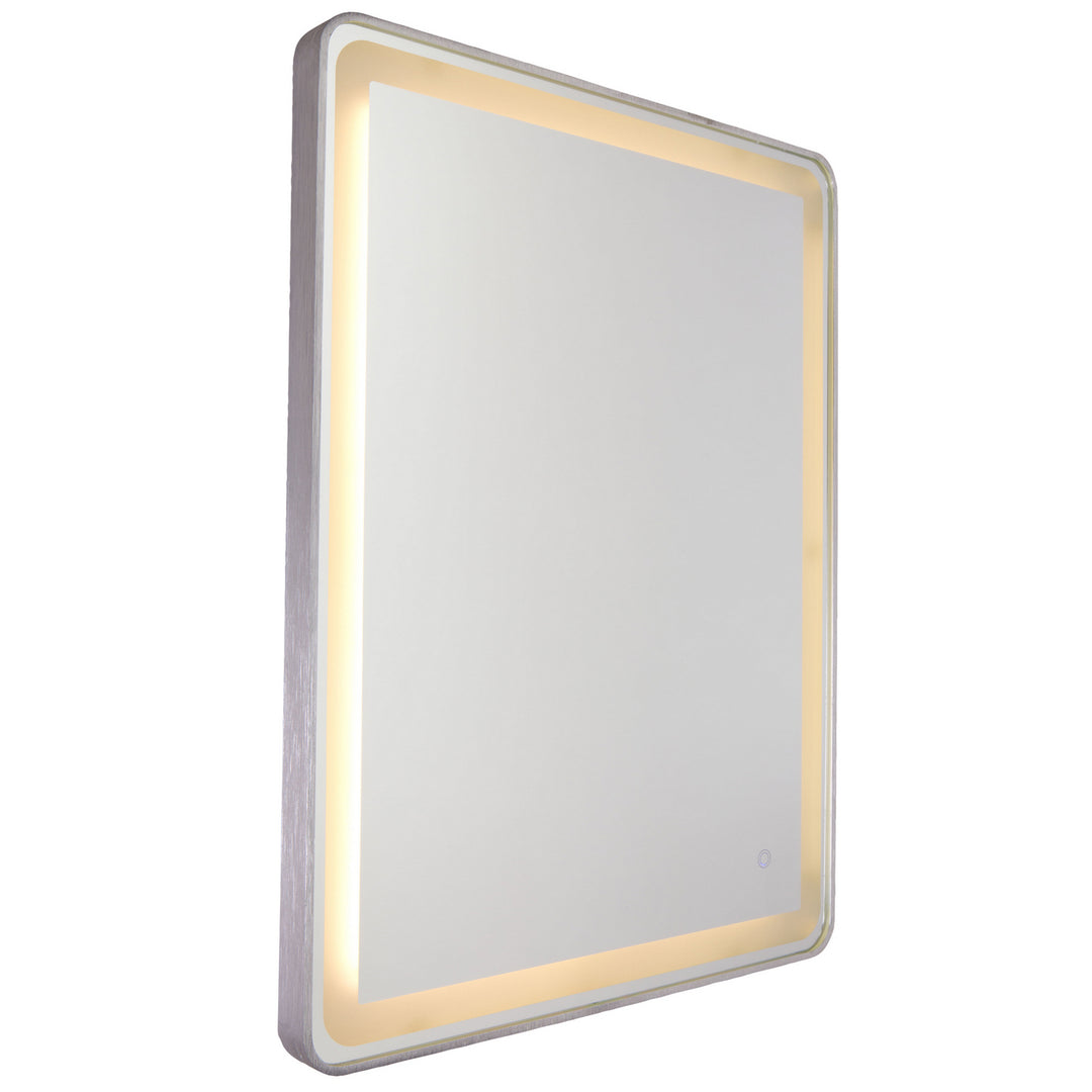 Artcraft Lighting AM301 Reflections Led Mirror Mirror Pewter, Nickel, Silver