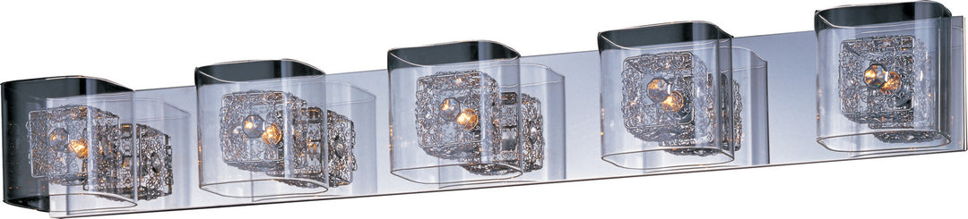 ET2 by Maxim Gem E22835-18SVPC Bath Vanity Light 39 in. wide - Polished Chrome