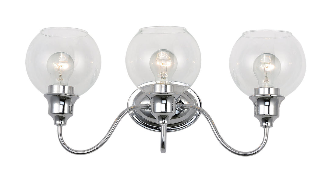 Maxim Ballord 1113CLPC Bath Vanity Light 22 in. wide - Polished Chrome