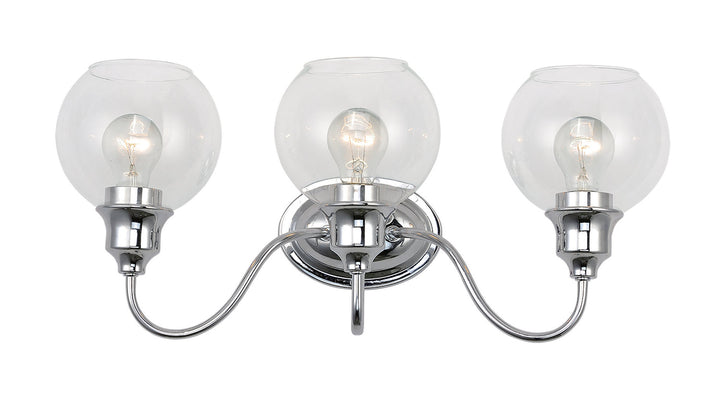 Maxim Ballord 1113CLPC Bath Vanity Light 22 in. wide - Polished Chrome