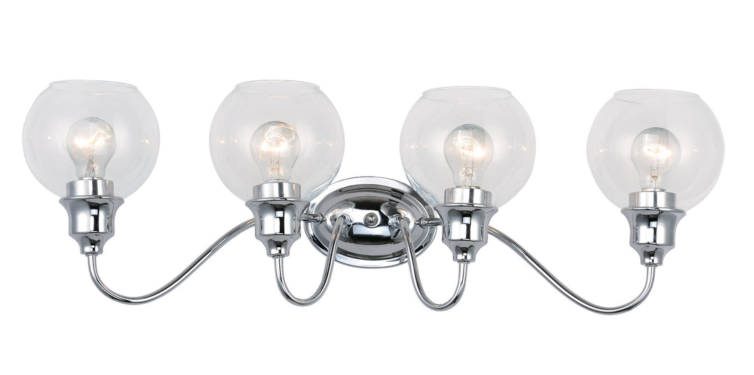 Maxim Ballord 1114CLPC Bath Vanity Light 31 in. wide - Polished Chrome