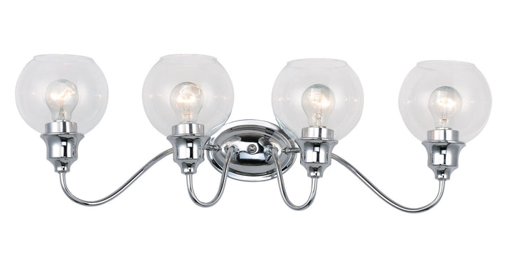 Maxim Ballord 1114CLPC Bath Vanity Light 31 in. wide - Polished Chrome