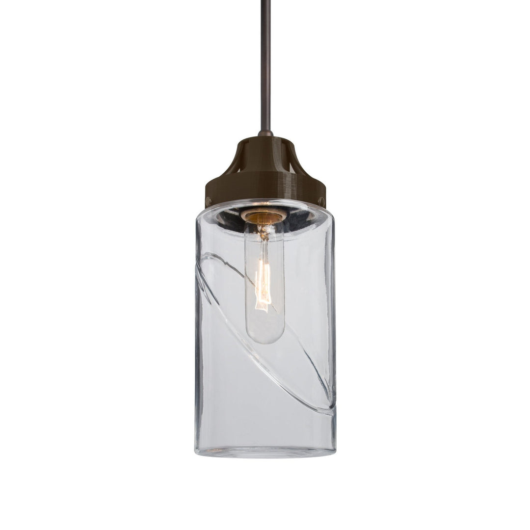 Besa Blink 1JT-BLINKCL-BR Pendant Light - Bronze