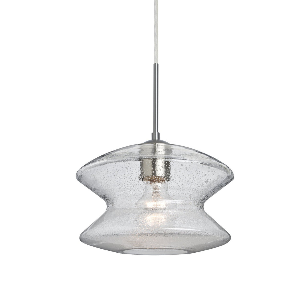 Besa Zen 1JT-ZENCL-SN Pendant Light - Satin Nickel