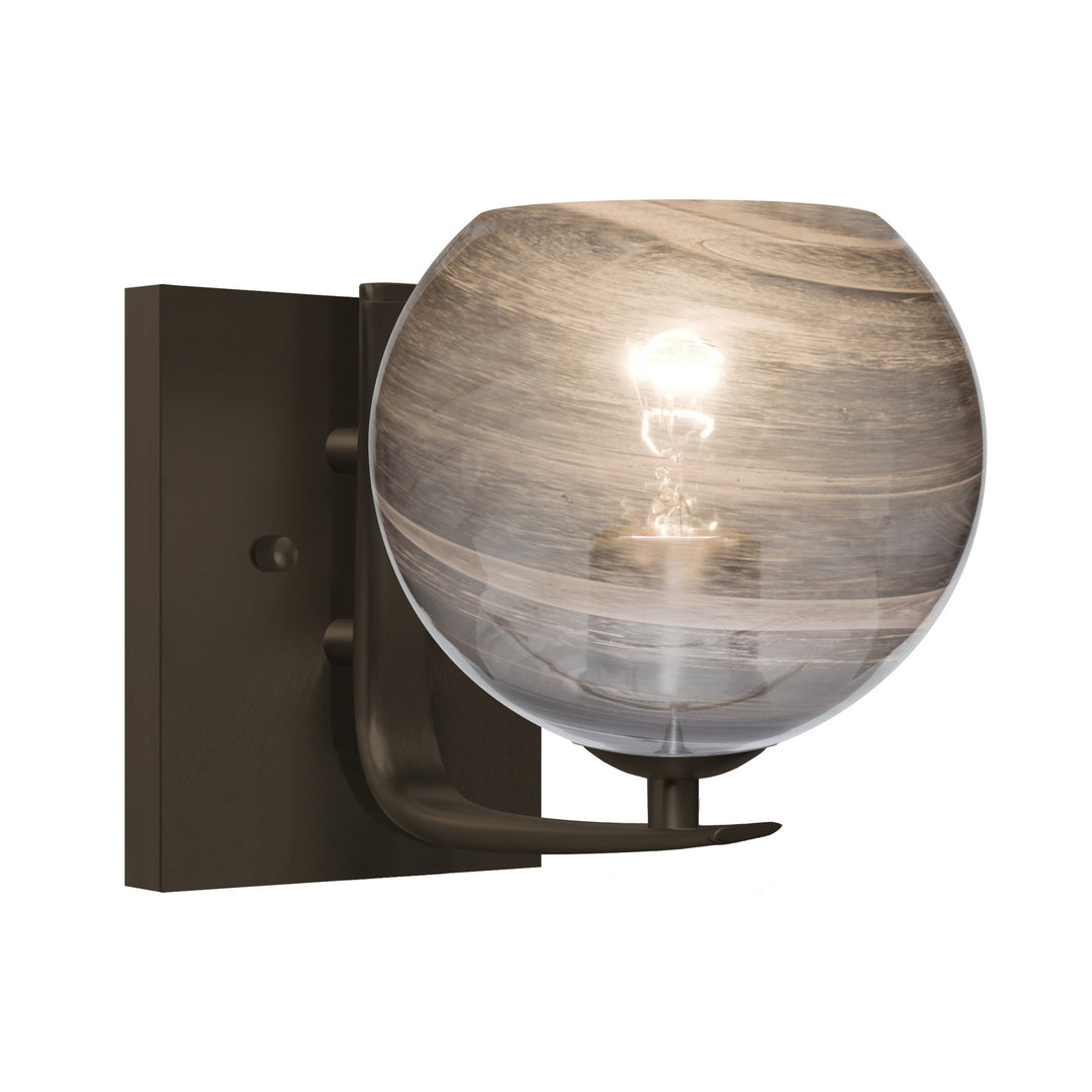Besa Jilly 1WC-JILLYSM-BR Wall Sconce Light - Bronze