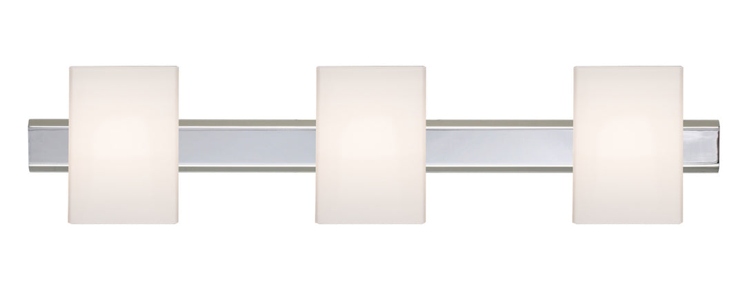 Besa Tito 3SW-TITO07-CR Bath Vanity Light 23 in. wide - Chrome