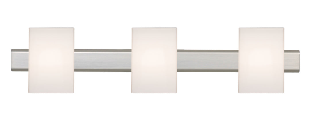 Besa Tito 3SW-TITO07-SN Bath Vanity Light 23 in. wide - Satin Nickel