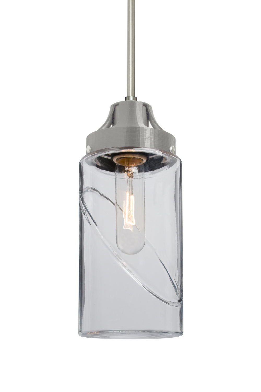 Besa Blink J-BLINKCL-SN Pendant Light - Satin Nickel