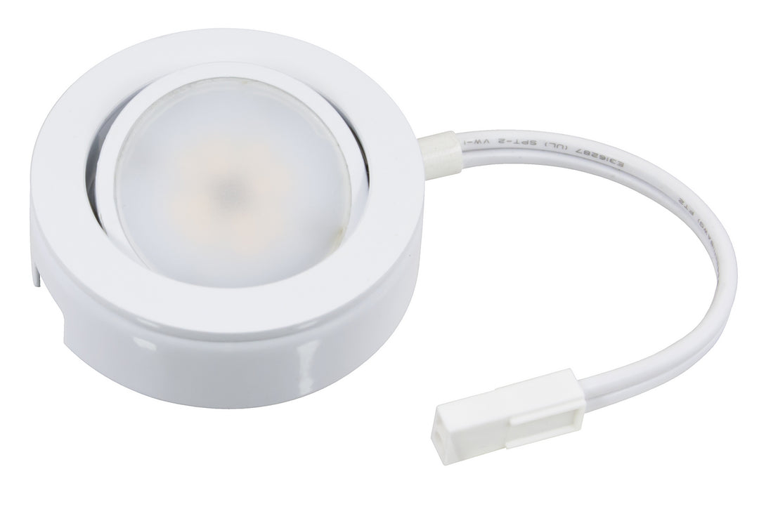 American Lighting MVP-1-30-WH  Mvp Puck Light Home Decor White