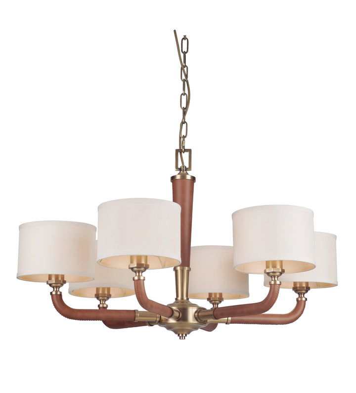 Craftmade Huxley - Gallery 48126-VB Chandelier Light - Vintage Brass