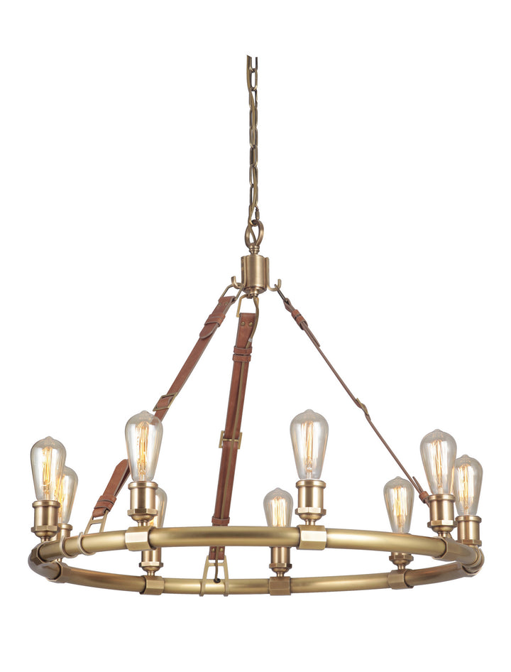 Craftmade Huxley - Gallery 48129-VB Chandelier Light - Vintage Brass