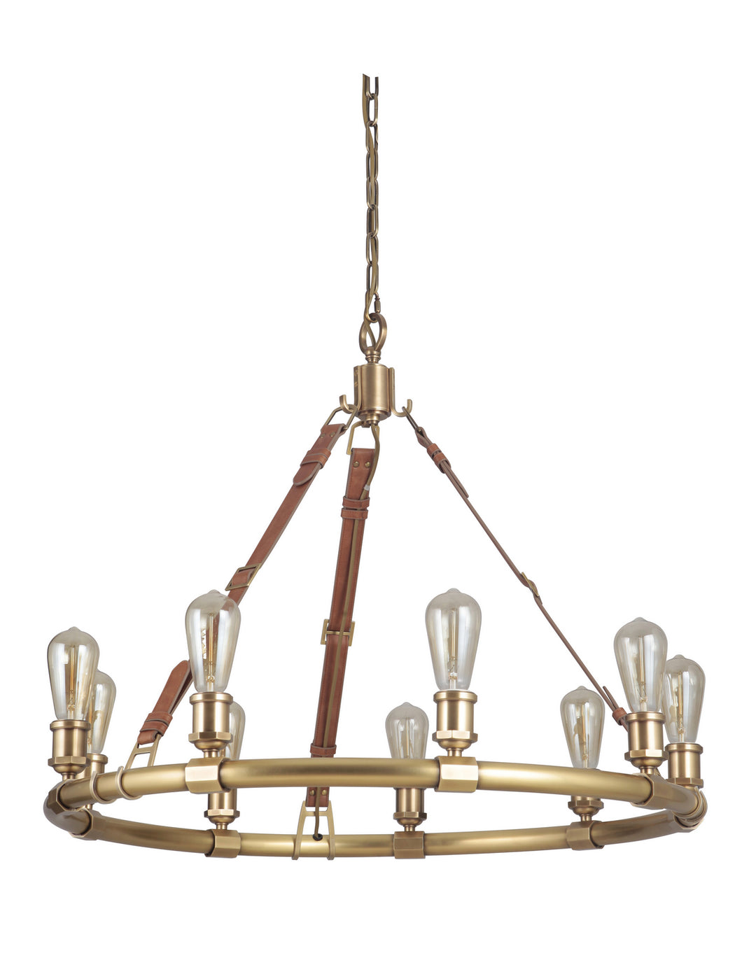 Craftmade Huxley - Gallery 48129-VB Chandelier Light - Vintage Brass