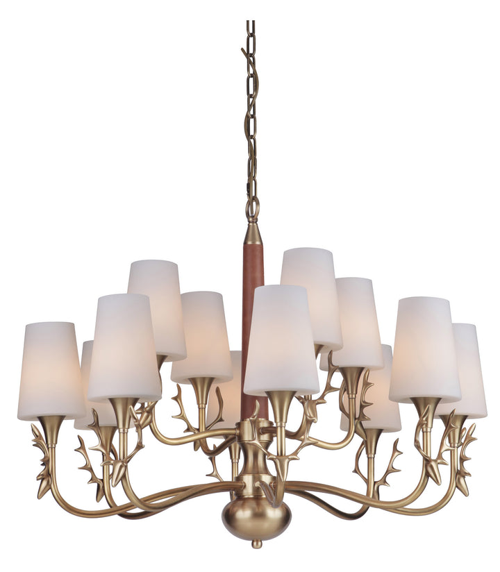 Craftmade Churchill - Gallery 48212-VB Chandelier Light - Vintage Brass