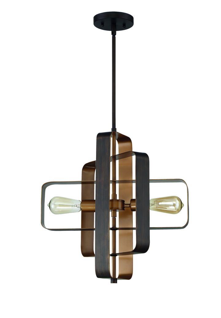 Craftmade Linked 48592-ABZ Chandelier Light - Aged Bronze Brushed